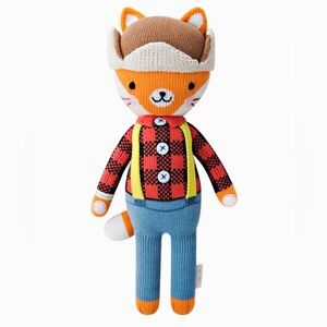 Cuddle + Kind EUC Wyatt the Fox 20” Stuffed Plush Doll $98 Retail